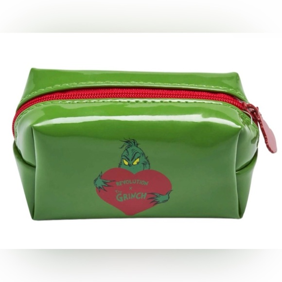The Grinch x Revolution Mini Cosmetic Bag Limited Ed. - NWT - Picture 6 of 11